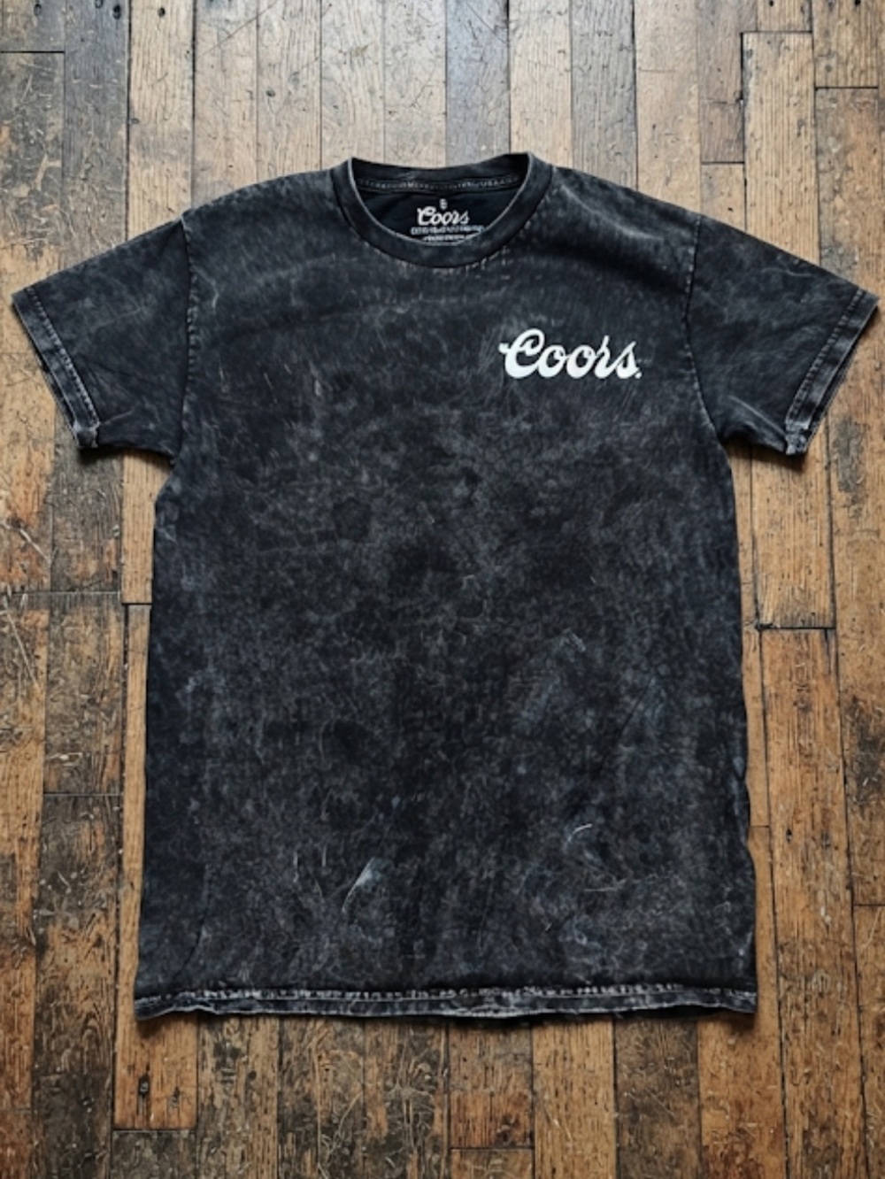 Coors Women's Short Sleeve Tee in Washed Black